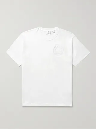 Logo-Embroidered Cotton-Jersey T-Shirt