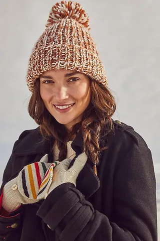 Pendleton Glacier Stripe Gloves by Pendleton at Free People