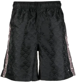 Jacquard-Logo Motif Running Shorts