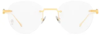 Cartier Round Frame Glasses