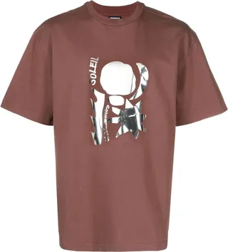 Brown Le T-Shirt Prata Cotton Top