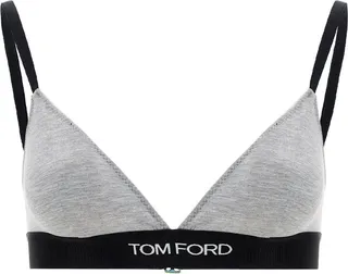 Tom Ford Logo Intarsia Waistband Bra