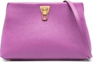 Twist-Lock Crossbody Pouch Bag