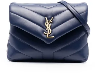 Quilted Logo Shoulder Bag