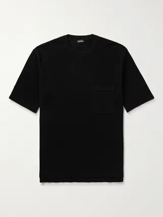 Cotton-Piqué T-Shirt