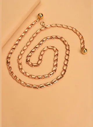 Gold Plated Designer Waist Chain