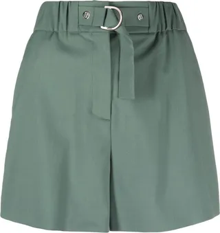 High-Waist Tailored Shorts