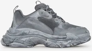 Balenciaga Distressed Triple S Sneakers
