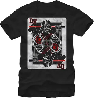 Men's Star Wars Darth Vader King T-Shirt - Black - 5X Large