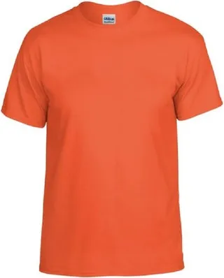 Gildan Gildan DryBlend Adult Unisex Short Sleeve T-Shirt (Orange) - Orange