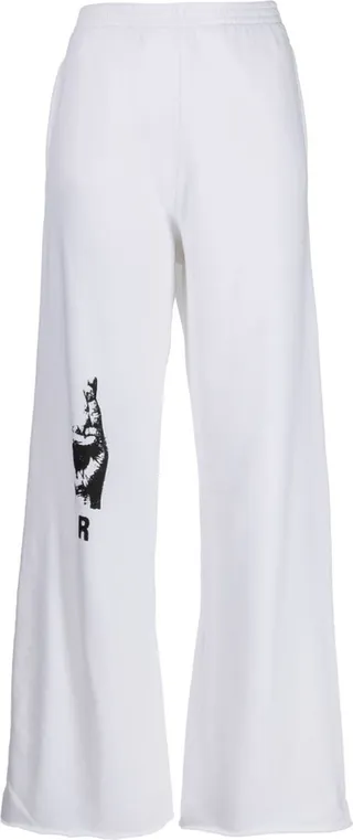 Graphic-Print Cotton Track Pants