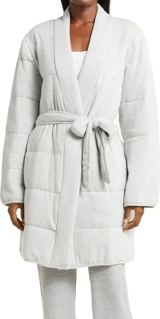 Quilt Dreams Peachy Jersey Robe