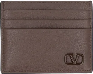 Valentino VLogo Plaque Cardholder