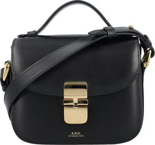 A.P.C. Mini Grace Logo Printed Tote Bag