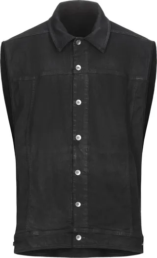 Denim Outerwear Black
