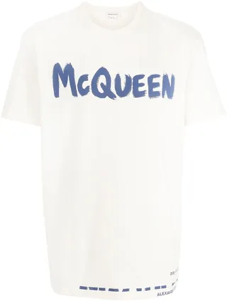 logo-print cotton T-shirt