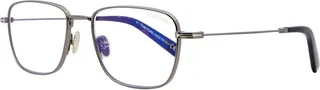 Tom Ford Square Blue Blocker Eyeglasses TF5748-B 012 Ruthenium 53mm 5748