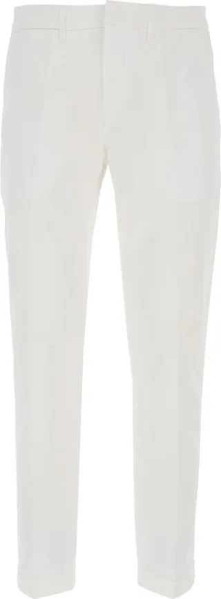 Capri Pants With Cuff