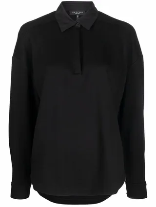 Joan long-sleeve polo shirt