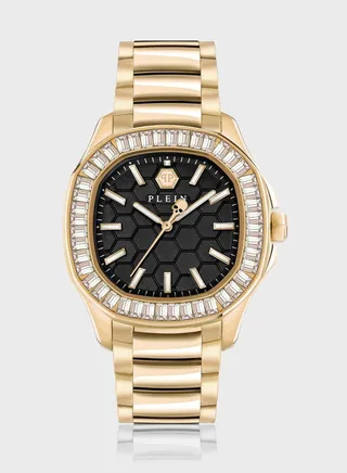 Steel Strap Analog Watch