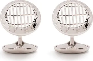 Engraved-Logo Cufflinks