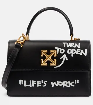 Jitney Mini leather shoulder bag