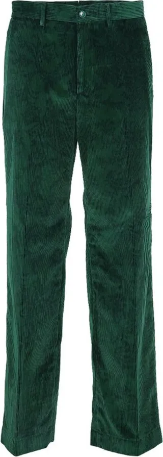 Etro Corduroy Wide-Leg Pants