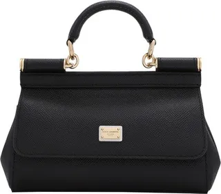 Small Dauphine calfskin Sicily bag