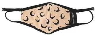 Marine Serre Crescent Moon Print Face Mask