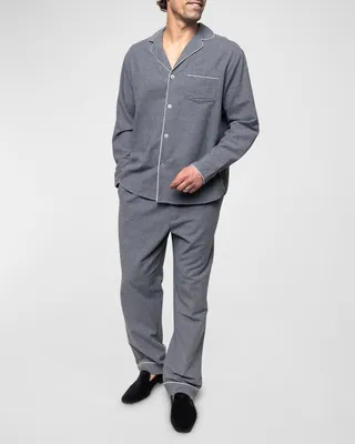 Men's Classic Flannel Pajama Set