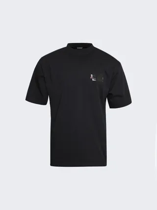 Large Fit Gaffer T-Shirt Black