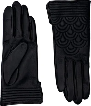 Quilted Leather Gloves