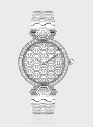 Steel Strap Analog Watch