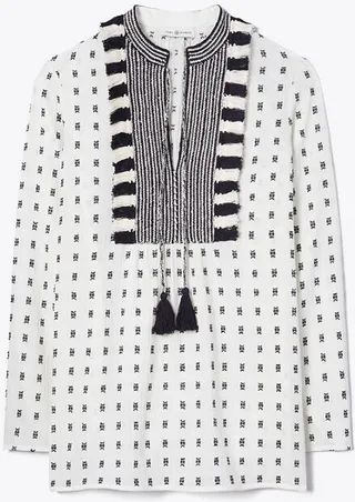 Tunic with Sweater Tassels