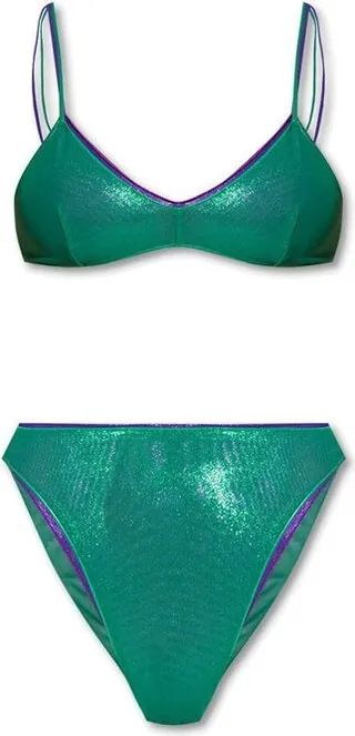Oséree Glossy Layered Bikini Set