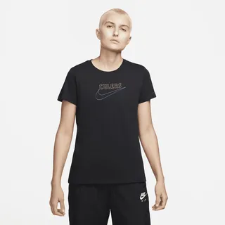 Women's Nike FC Barcelona Soccer T-Shirt in Black