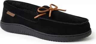 Men's Woodstock Genuine Suede Energy Return Moccasin Slippers