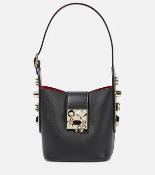 Carasky Mini leather bucket bag