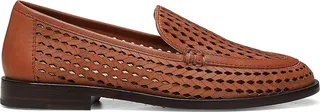 Lilianna Cut Out Leather Loafers