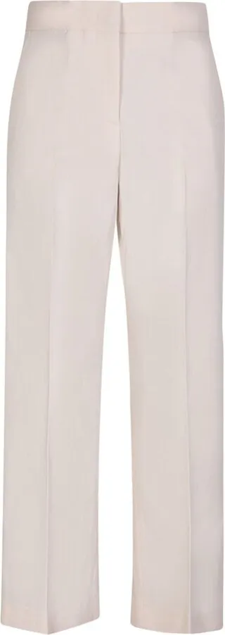 MSGM High-Waisted Cropped Trousers