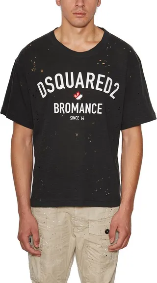 Dsquared2 Logo Print Crewneck T-Shirt