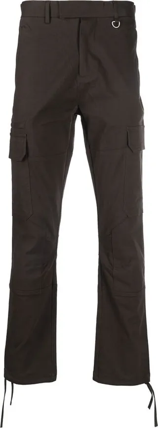 Straight-Leg Cargo Trousers