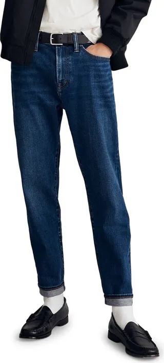 Relaxed Taper Selvedge Jeans