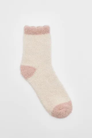 Basic Fluffy Bed Socks