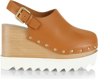 Elyse Platform Wedge Clogs
