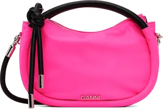 GANNI Pink Mini Knot Bag