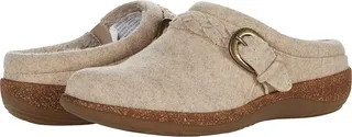 Aetrex Libby Wool (Oatmeal) Women's Shoes