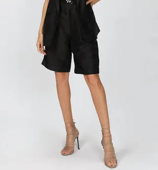 Bermuda Shorts in Black