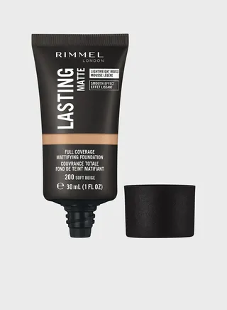 Rimmel Lasting Finish Matte Foundation – 200 – Soft Beige, 30ml