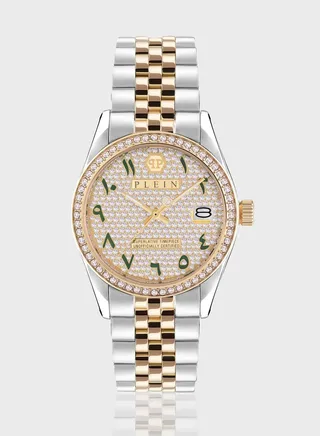 Steel Strap Analog Watch
